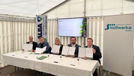 ALBA und die Stadtwerke Ludwigslust-Grabow starten gemeinsames Fernwärmeprojekt für klimaneutrale Energieversorgung