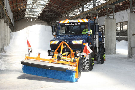 ALBA für Winterdienst gut vorbereitet / Tipps zur Abfallentsorgung bei Minusgraden