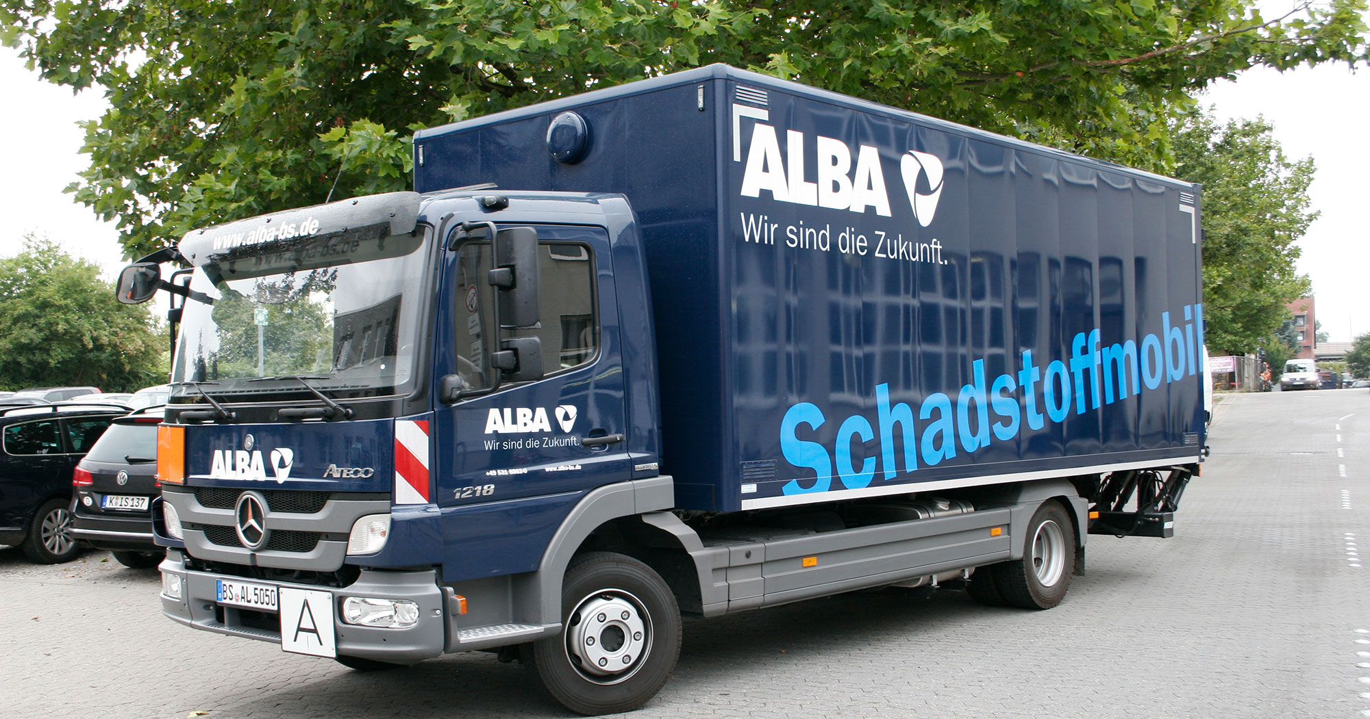 ALBA Schadstoffmobil-Flotte Schadstoffmobil
