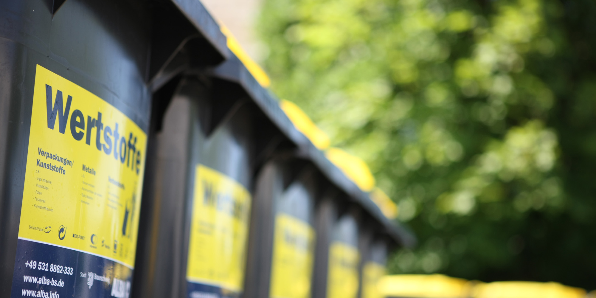 Nachhaltige Wertstofferfassung  Wertstofferfassung