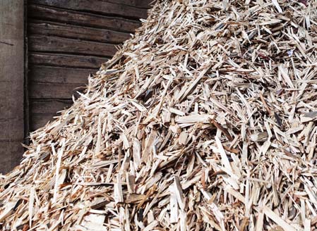 Holzhackschnitzel höchster Qualität Altholz