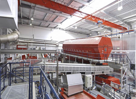 Mit hocheffizienter Technologie zum Erfolg Restabfallrecycling