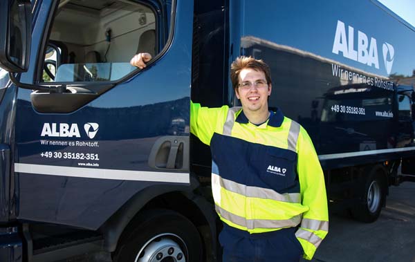Berufskraftfahrer bei ALBA Berufskraftfahrer