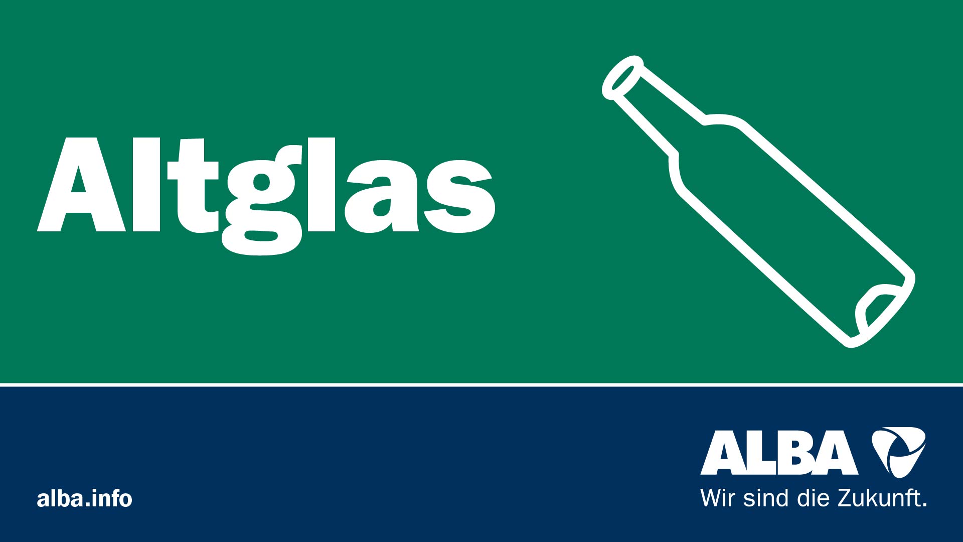 Altglas richtig trennen - Abfalltrennung leicht gemacht